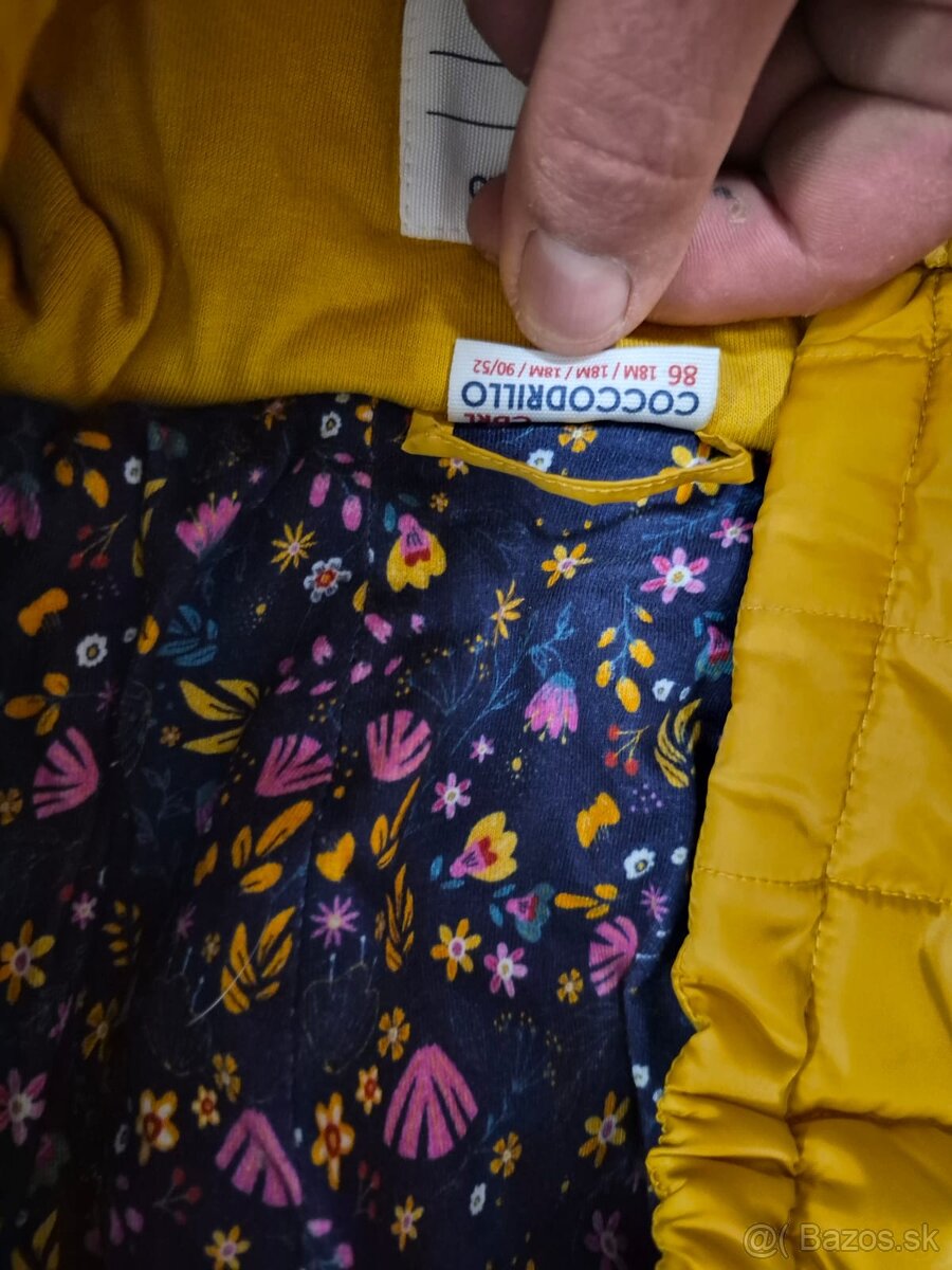 Detský zimný overal veľkosť 86 - 3