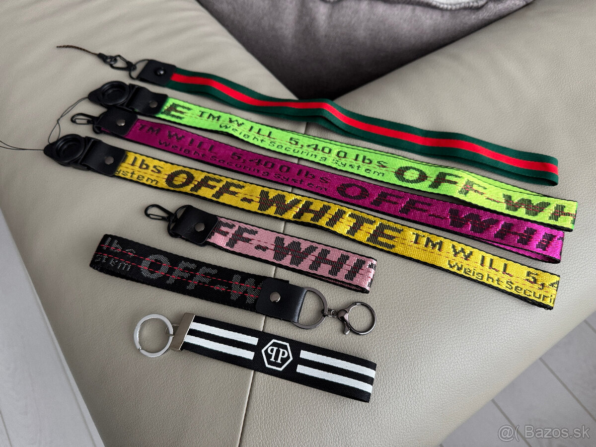 Štýlové šnúrky značky Off-white, GG, PP - 3