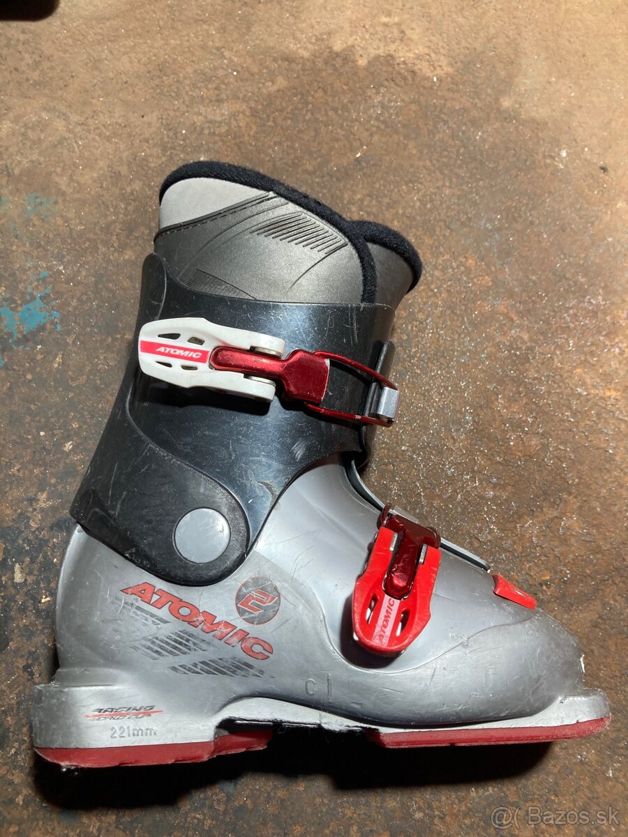 Predám detské lyziarky Atomic, mondo 18.5 - 3