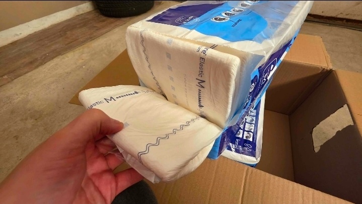 Plienky pre dospelých - veľkosť M - 3 balenia za cenu 25€ - 3