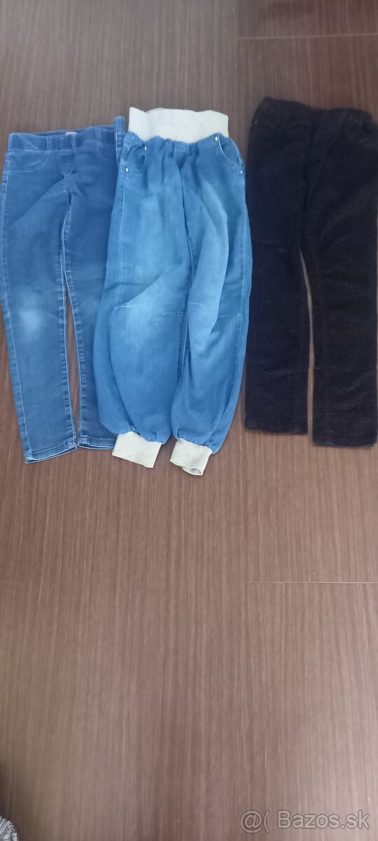 Nohavice, leginy, teplaky 134-140 - 3