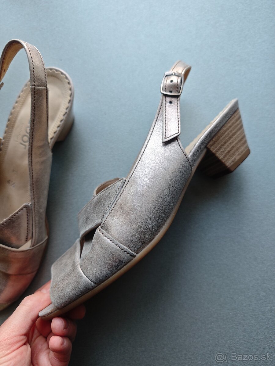 Dámske kožené sandále Gabor - 3