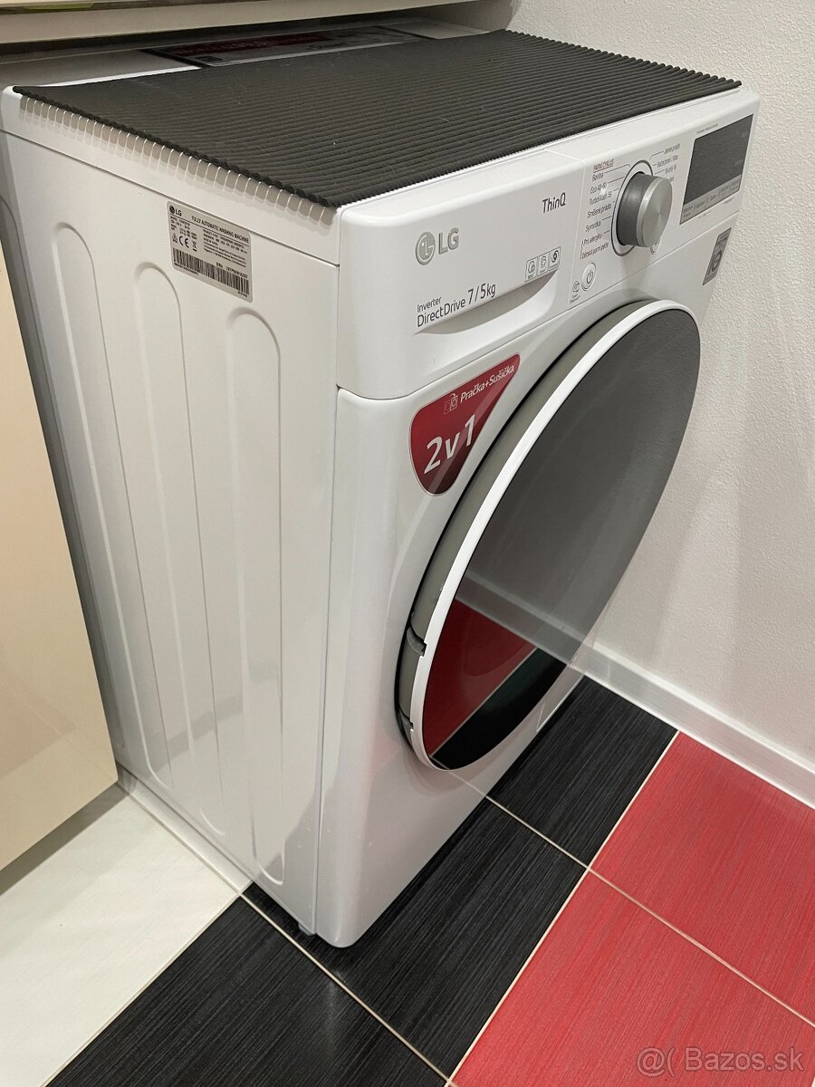 LG Práčka so sušičkou 2v1 slim - 3