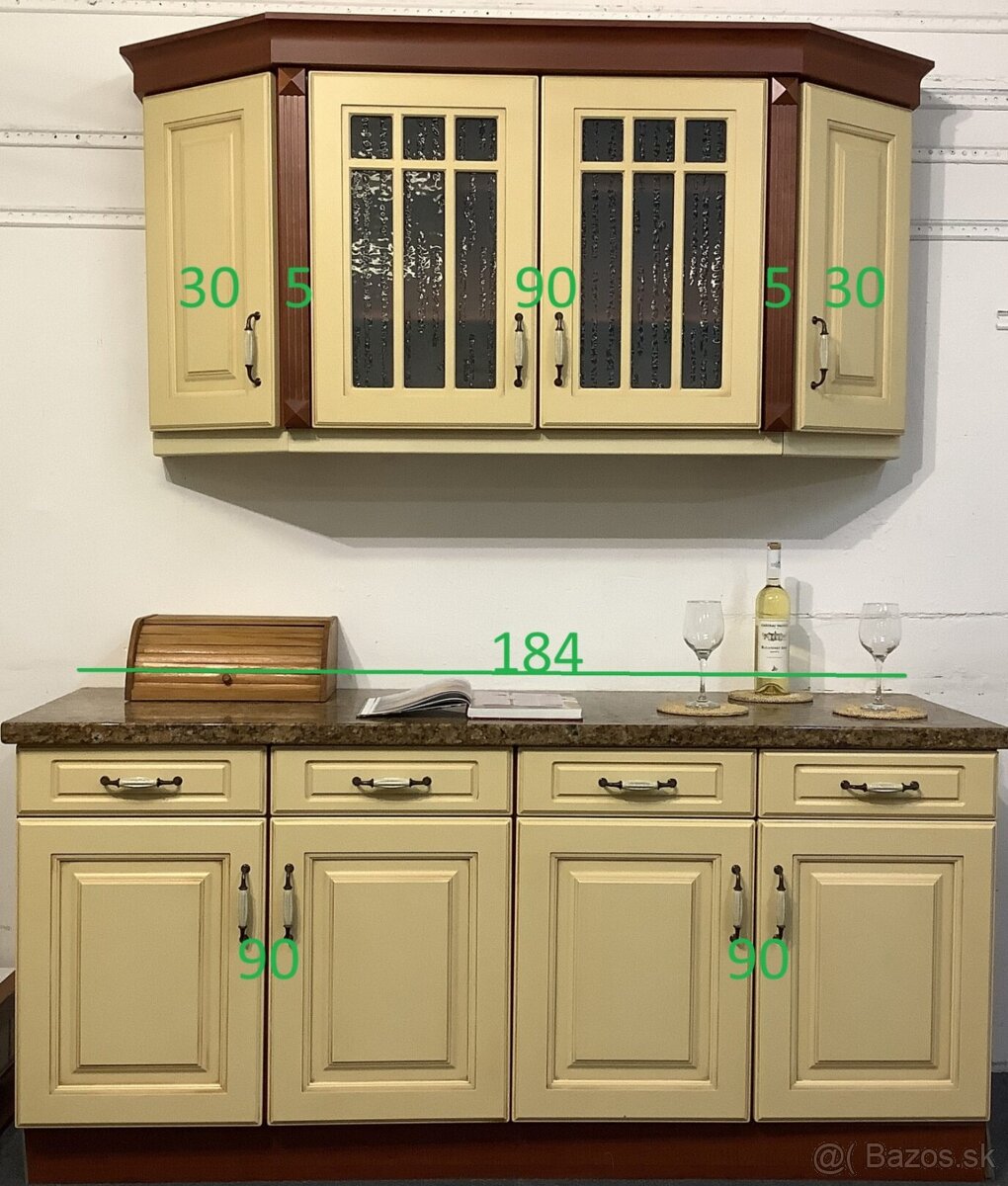 Kuchyňa v krémovej farbe LINA - 3