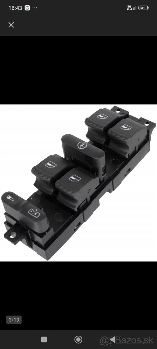 Ovládanie okien 1j4959857D - 3