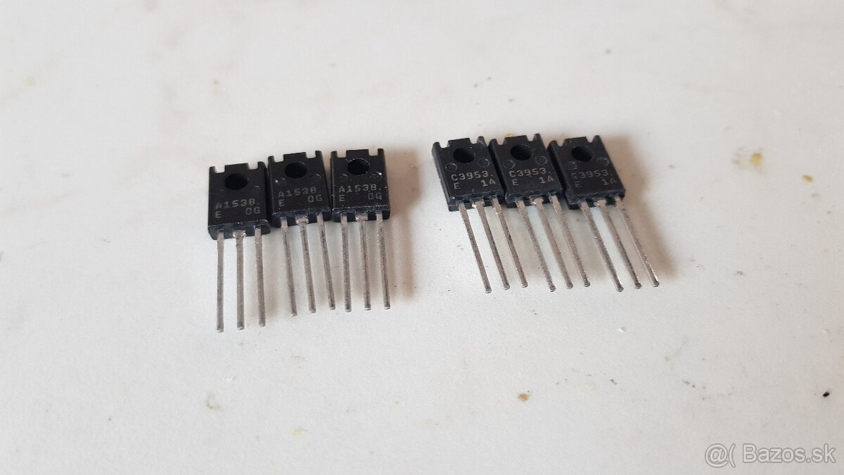 2SA1538E, 2SC3953E - rýchle tranzistory SANYO - 3