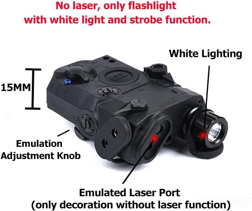 PEQ LA-5C záblesková skrinka žiarovka biele osvetlenie - 3