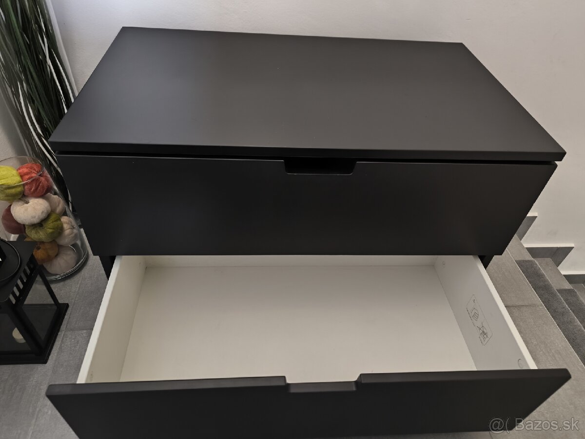 NORDLI Komoda s 2 zásuvkami, IKEA - 3