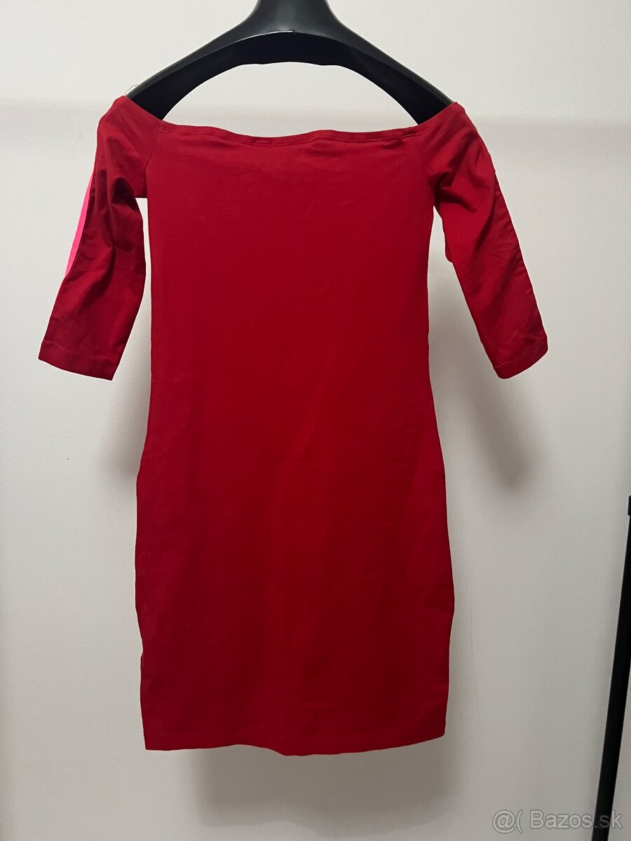 Dámske červené minišaty Adidas - 3