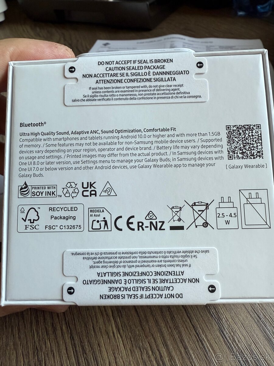 Samsung Galaxy Buds3, SM-R530NZWAEUE, Biela - 3