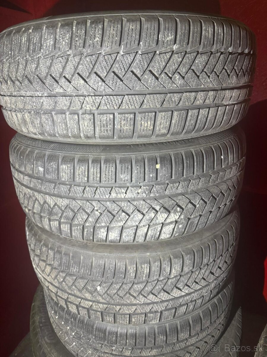 Predám zimné pneumatiky continental 215/50r18 - 3