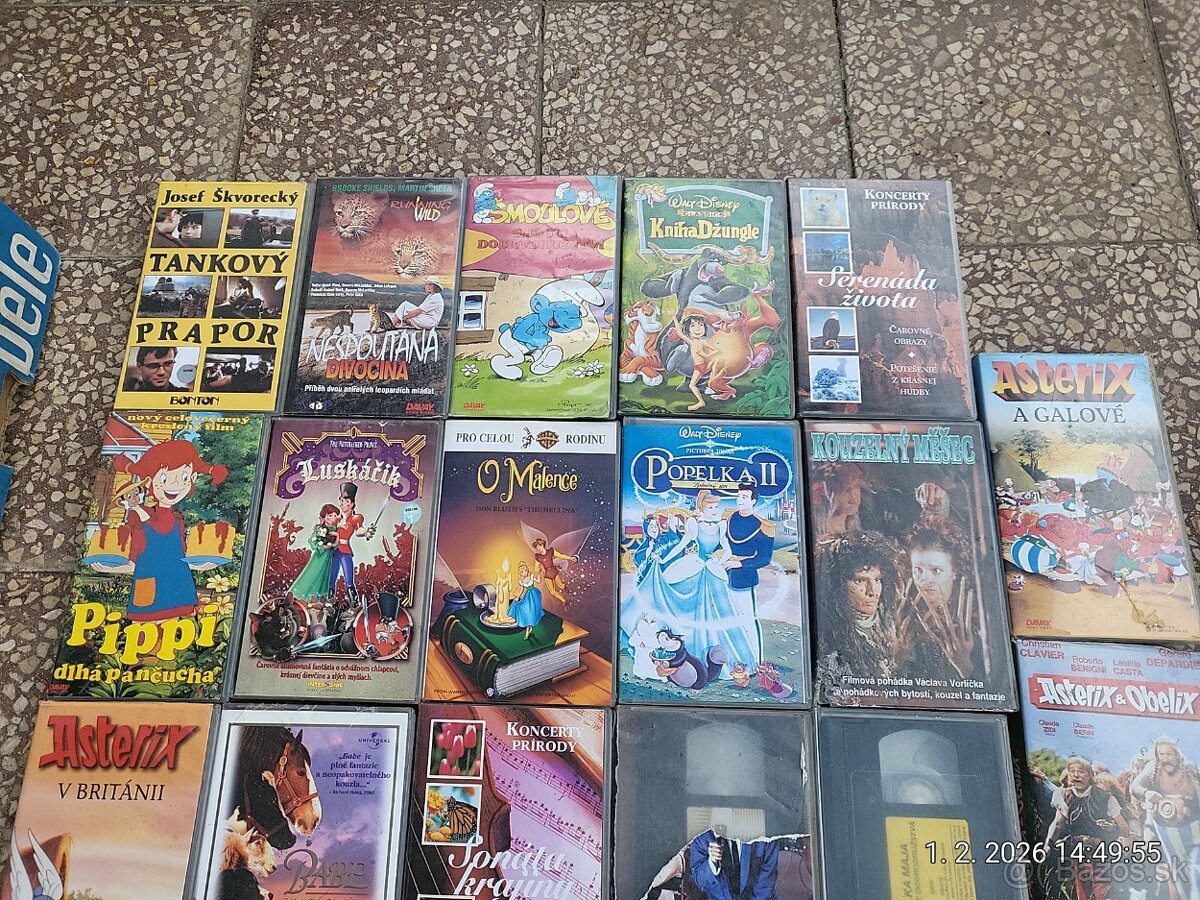 Vhs kazety originalky - 3