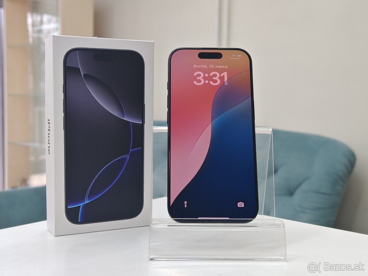 iPhone 16 Pro 512GB Black Titanium | ZÁRUKA 24M - 3