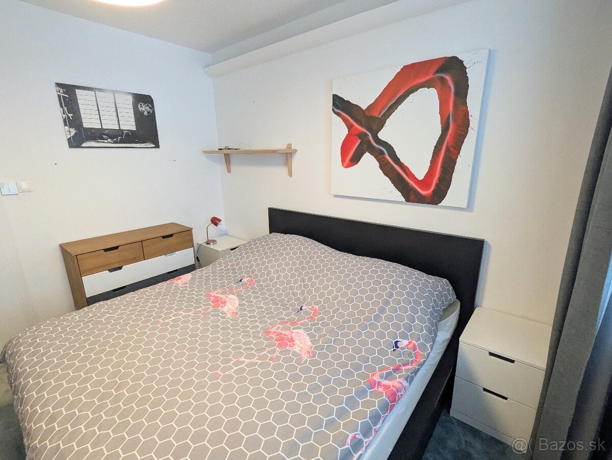 Prenajmem krásny 3-izbový byt na Kutuzovovej (BA), loggia, k - 3