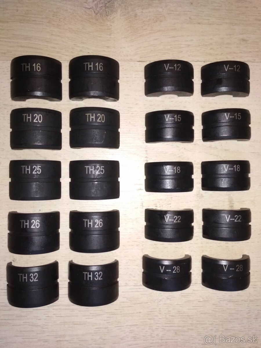 Hydraulické lisovacie kliešte na plastohliník, med,oceľ TH+V - 3