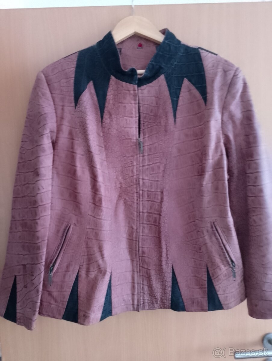 Dámska nová kožená bunda - 3