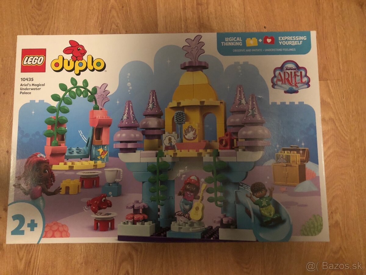 Nové Lego Duplo 10435 Arielin čarovný podmorský palác - 3