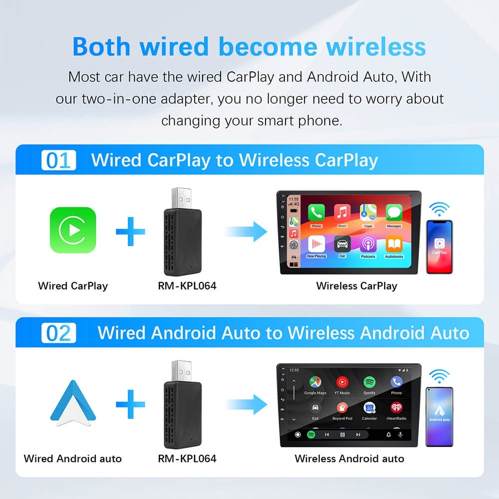 Bezdrôtový adaptér Mini Wireless CarPlay USB - 3