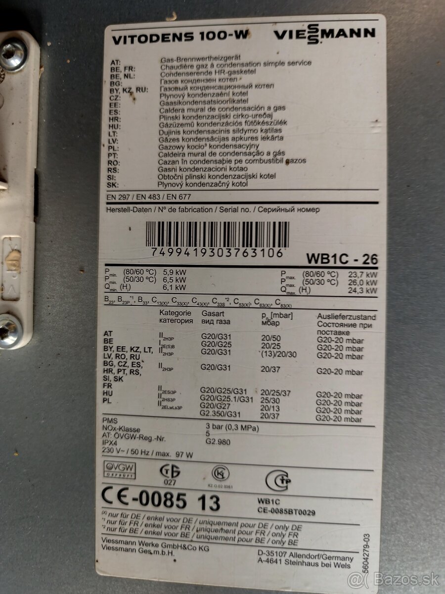 Kotol Viessmann Vitodens - 3