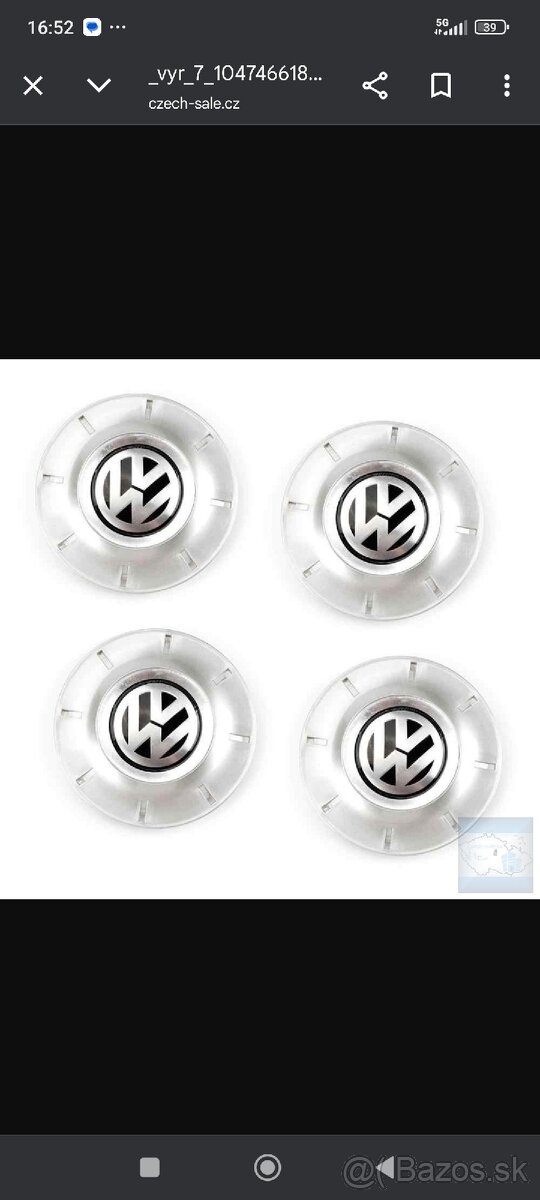 Krytky kolies originál 1TD601149 - 3