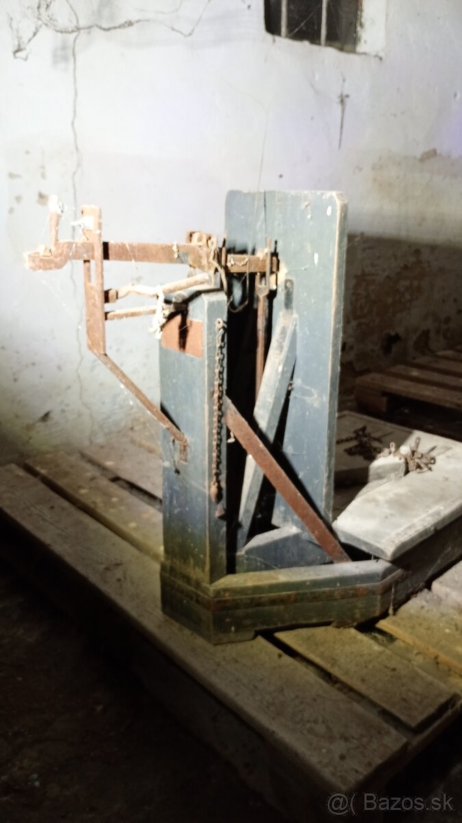 Váhy decimalky, vojenské váhy - 3