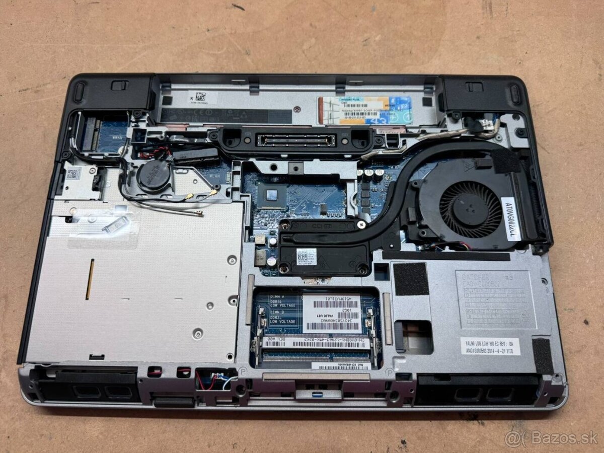 Predám pokazený notebook na náhradné diely zn.Dell e6440. - 3