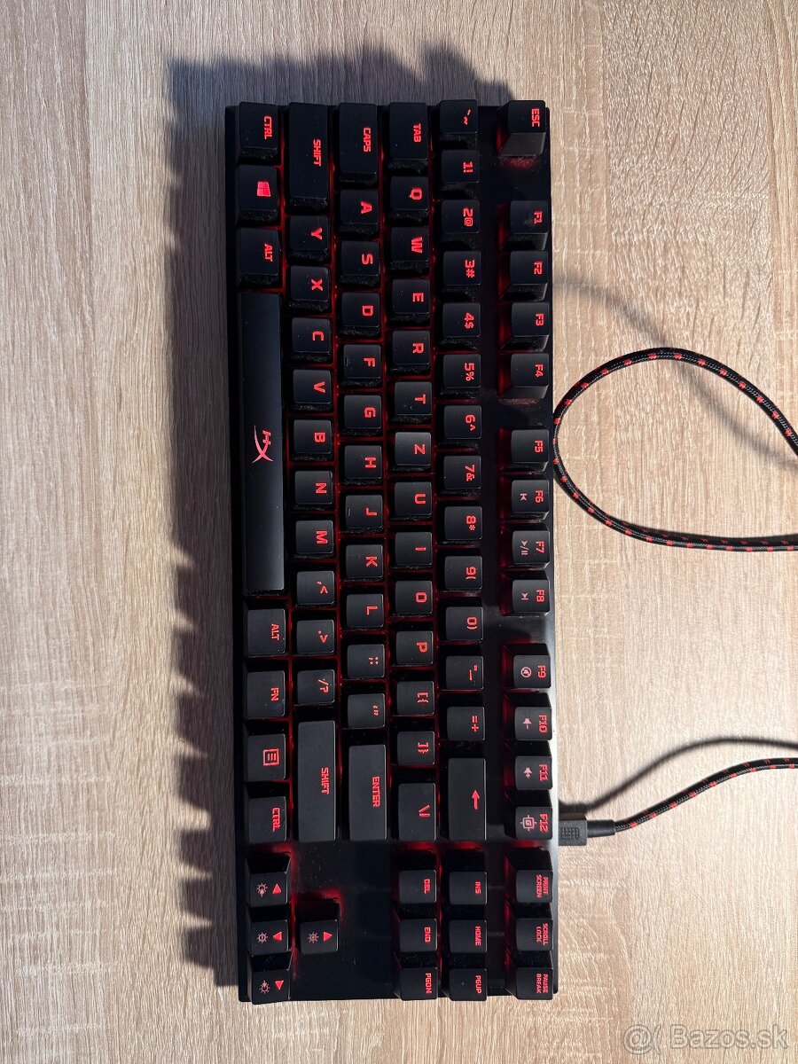 HyperX Alloy FPS Pro Red mechanická klávesnica - 3