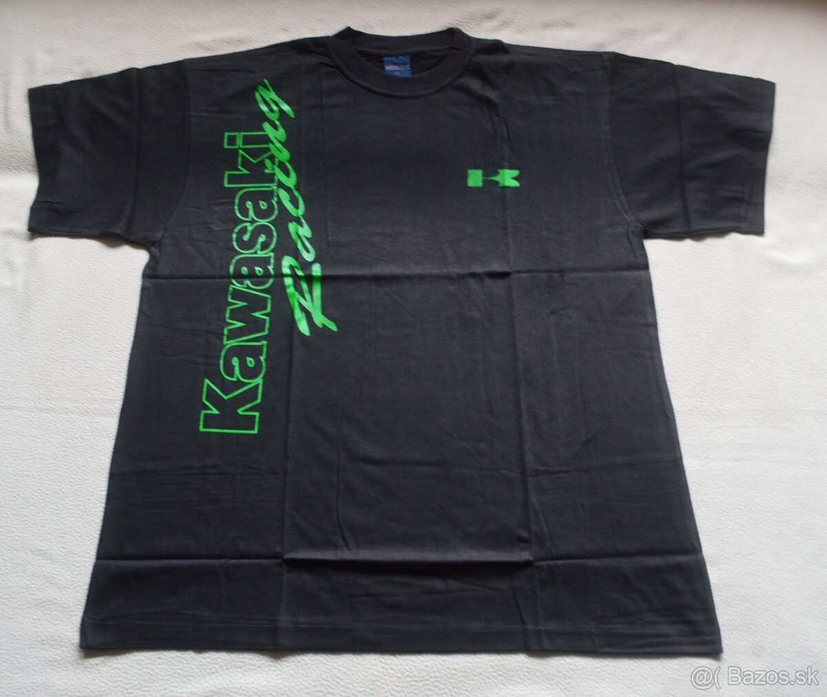 Kawasaki kvalitné tričko cierne - 3