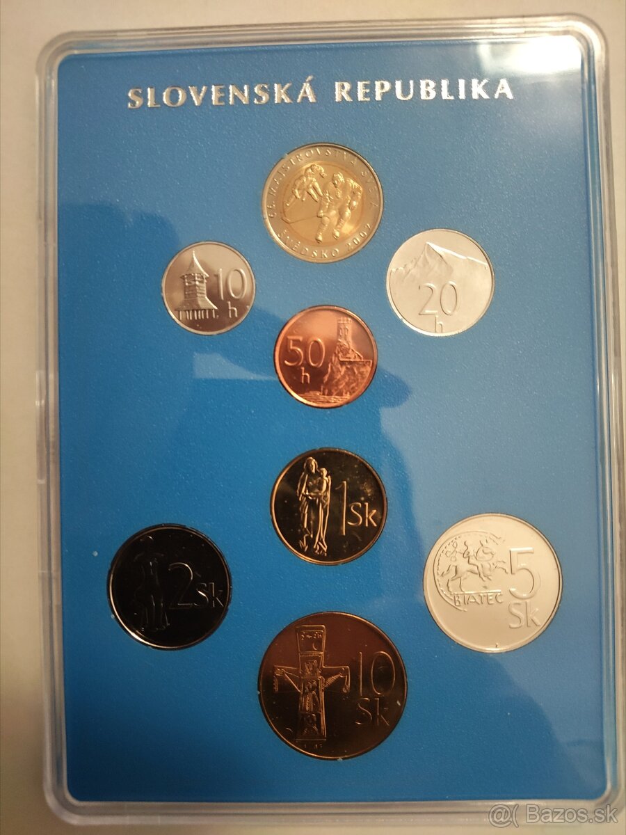 Slovenské sada mince - 3