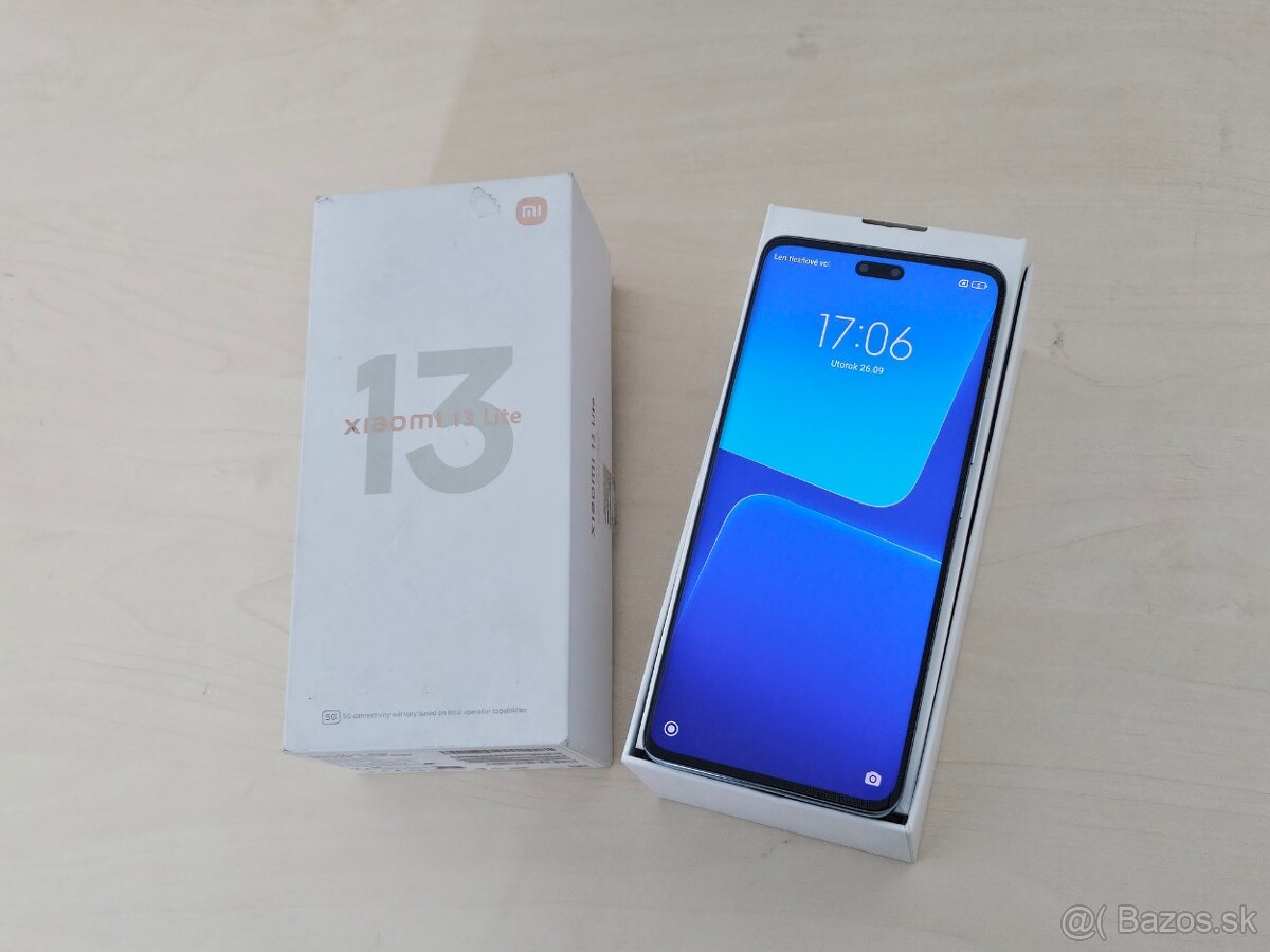 Xiaomi 13 Lite 256GB, svetlomodrý - 3