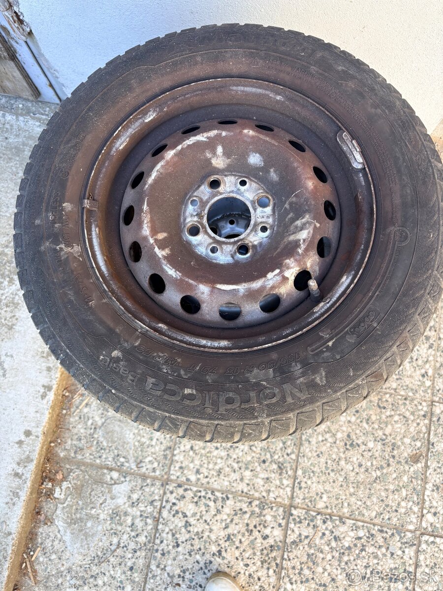 Predám pneumatiky fiat panda - 3