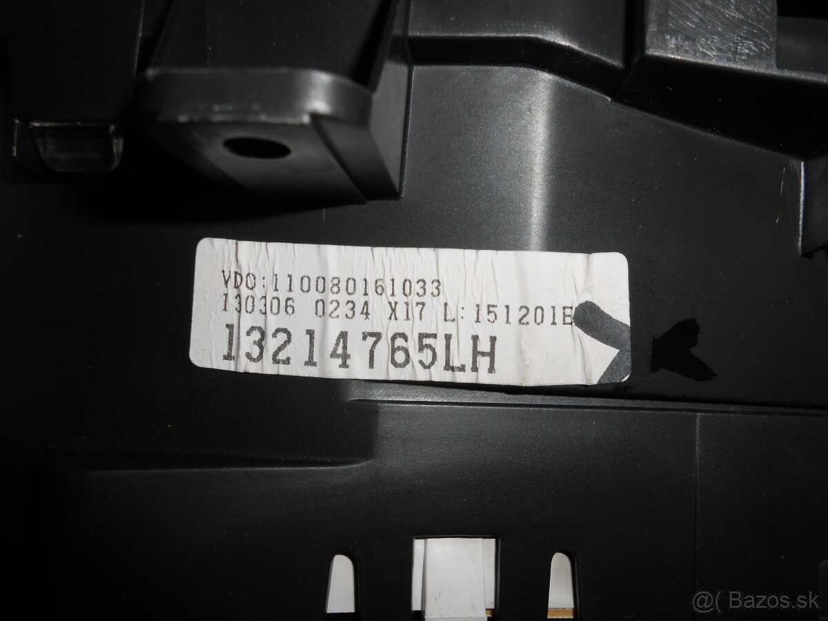 Budiky Opel Meriva / facelift, benzinové / - 3