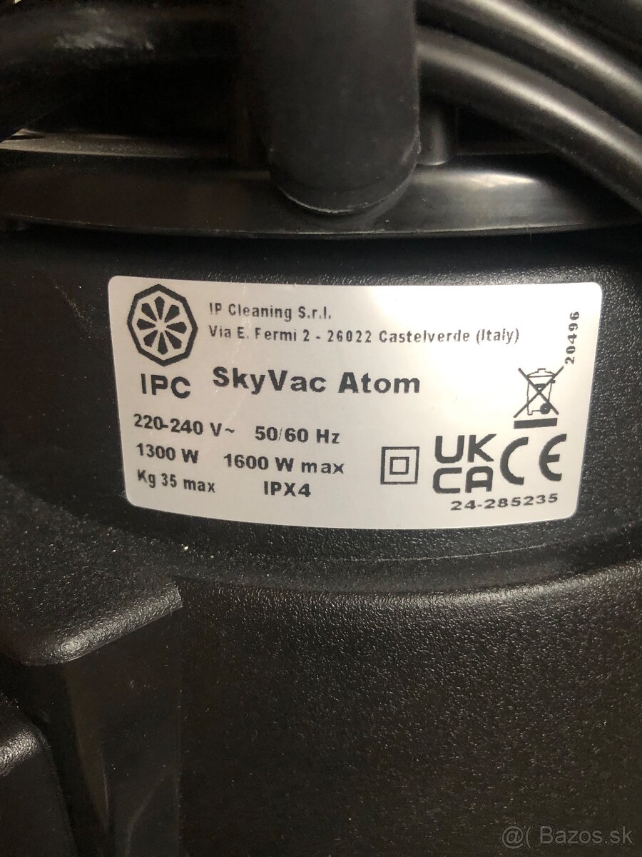 Průmyslový vysavač SKY VAC ATOM 1,6 KW - 3