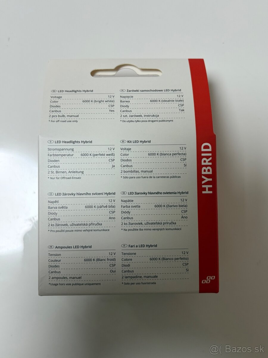 Amio LED svetlomety CANBUS - 3