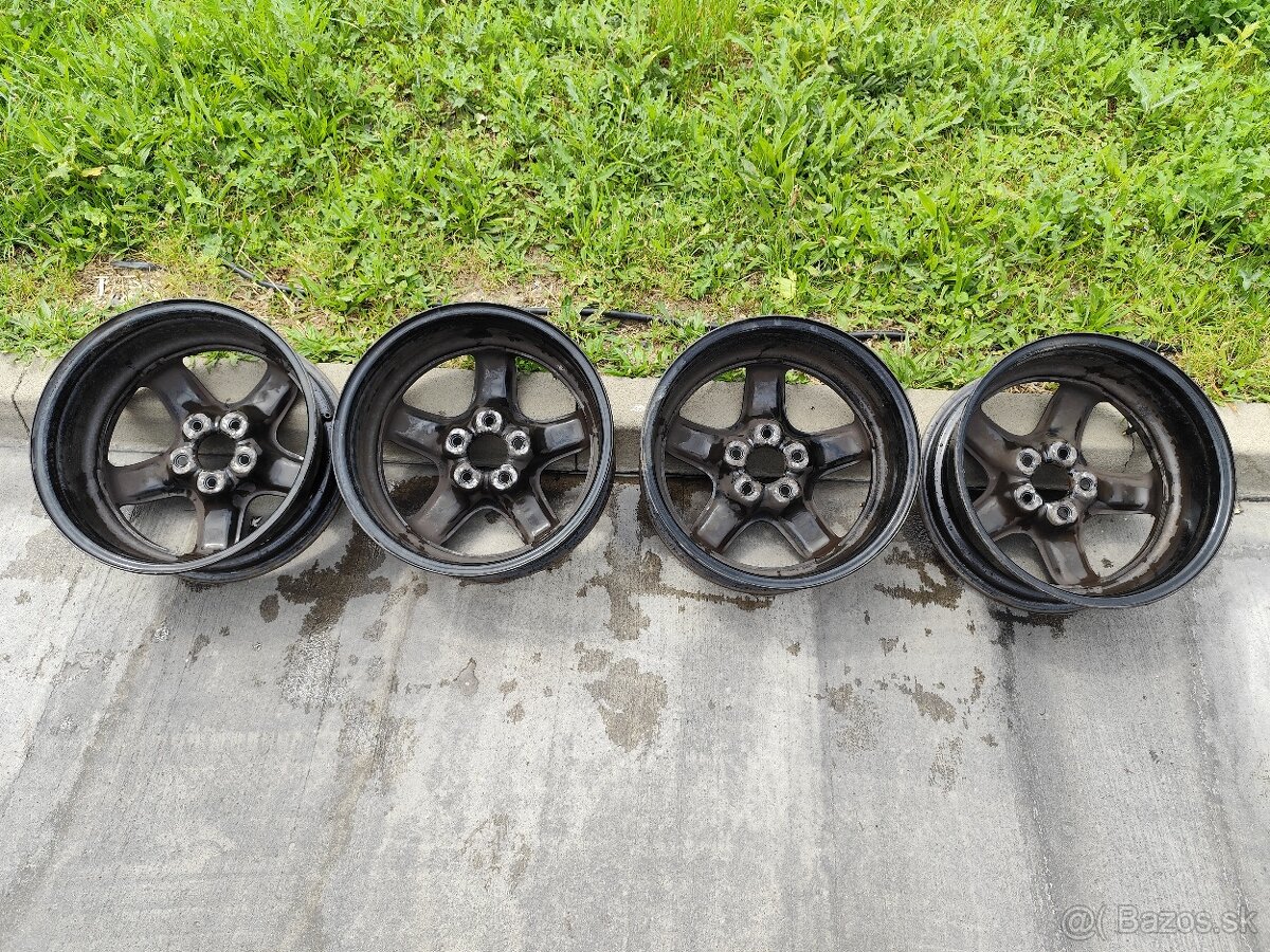 Predám plechové disky 4ks r16 5x110 - 3