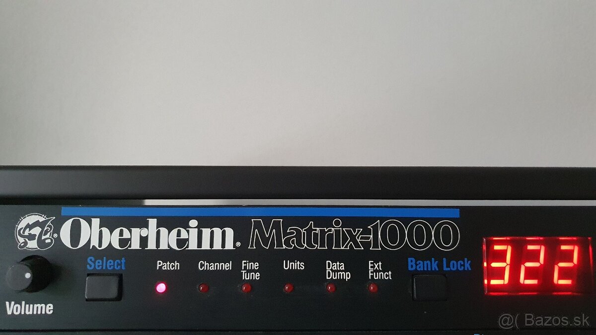 Oberheim MATRIX 1000 + Stereoping MIDI controller - 3