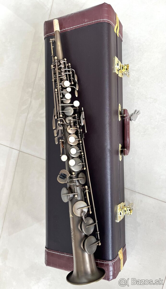 Predám nový B- SOPRÁN saxofón- kópia k modelu SELMER MARK VI - 3