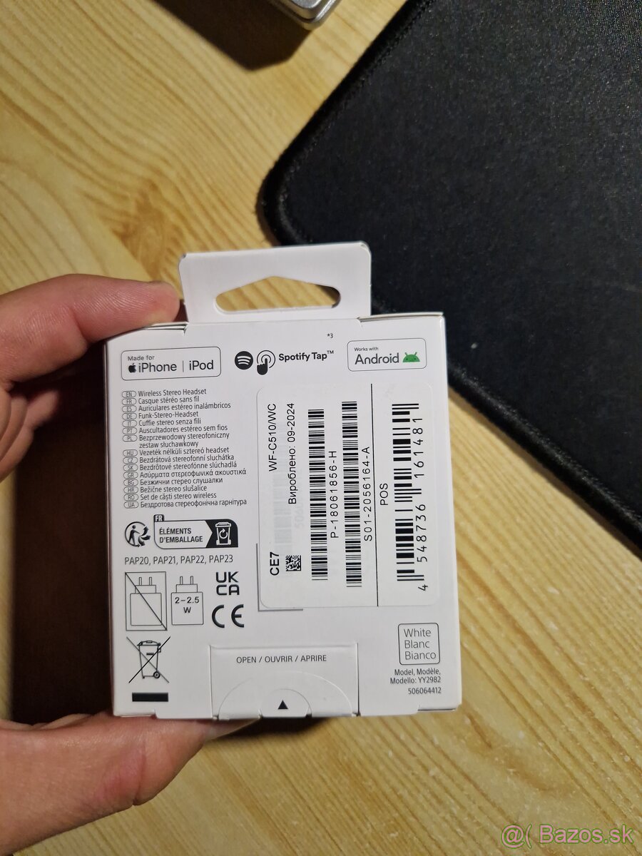 SONY WF-C510 - sluchadlá nepoužité, nové - 3