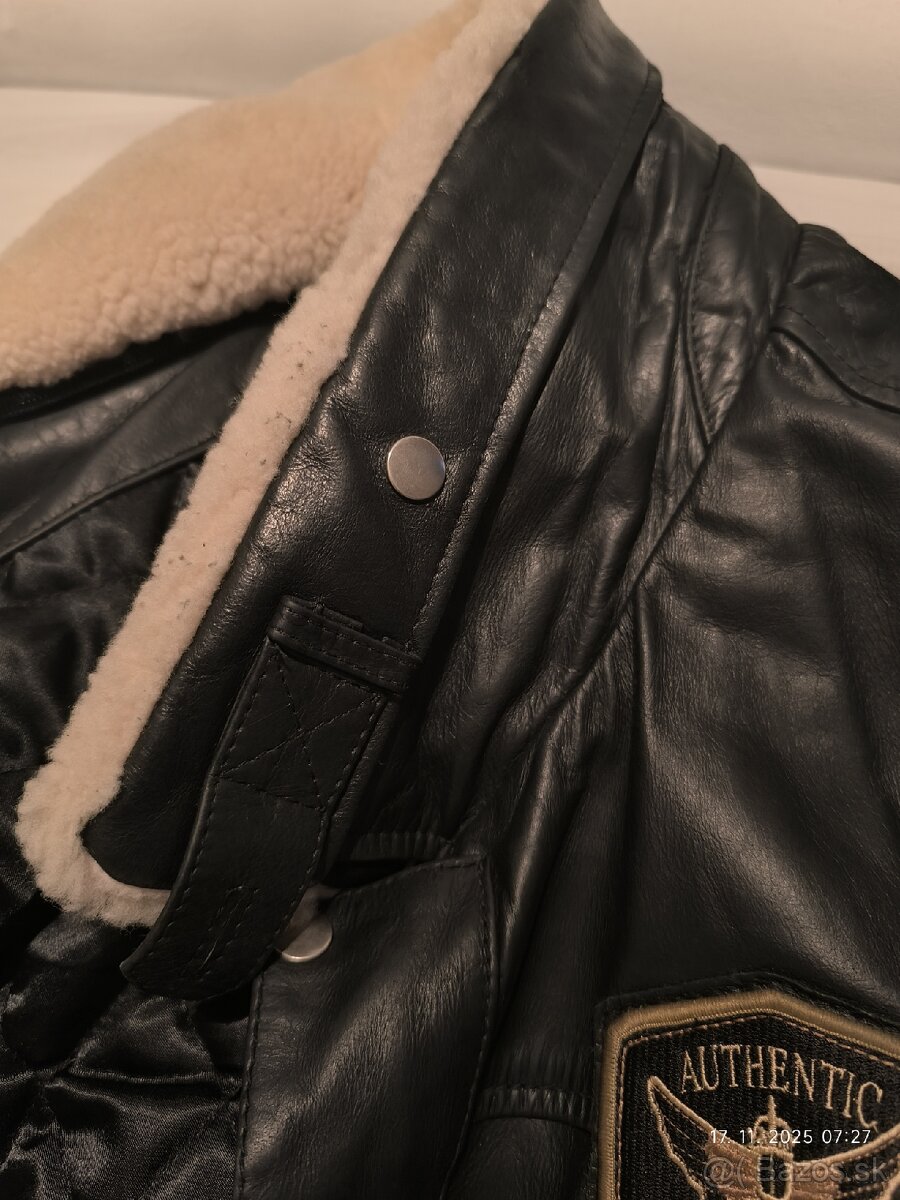 Kožená bunda pánska- rezervované - 3