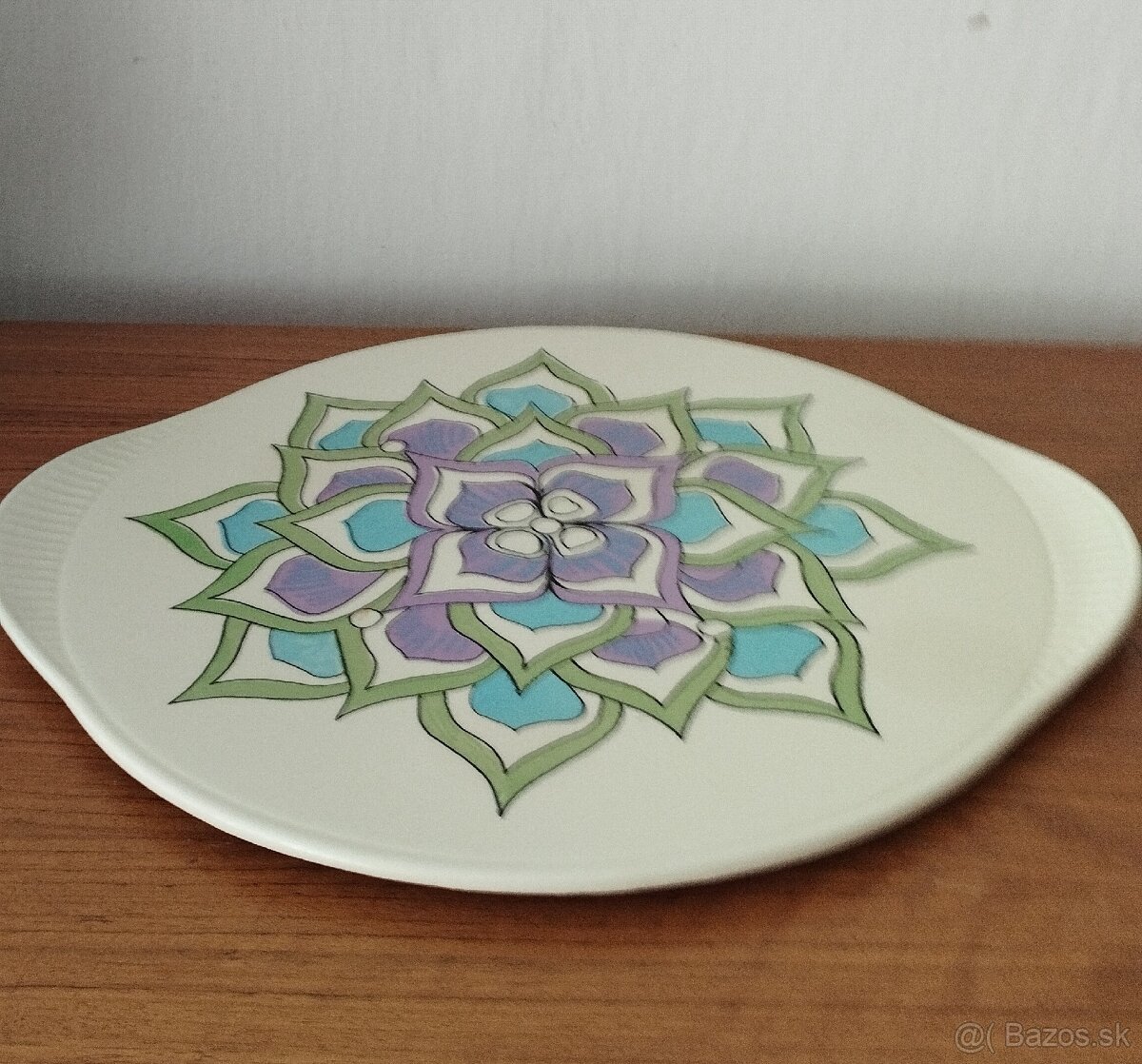 Keramický, servírovací podnos - 3