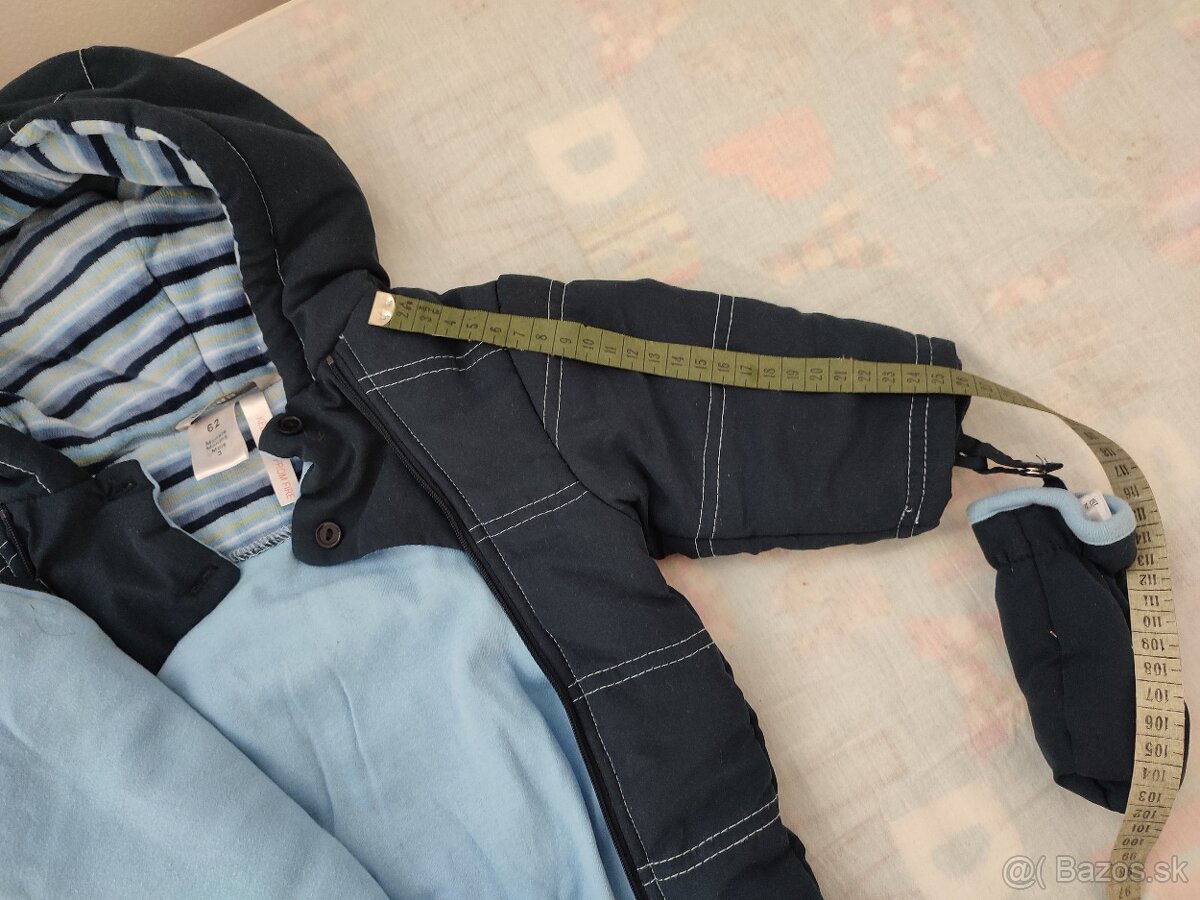 Zimný overal veľkosť 62 - 3