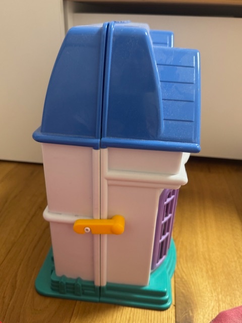 Modry domcek (pre dievcata)+postavicky - 3