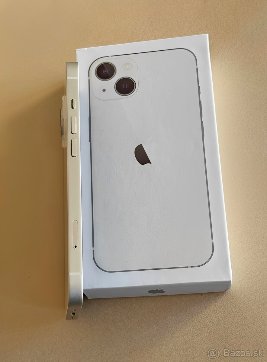 iPhone 13 Bílá BATERIE 100% TOP - 3