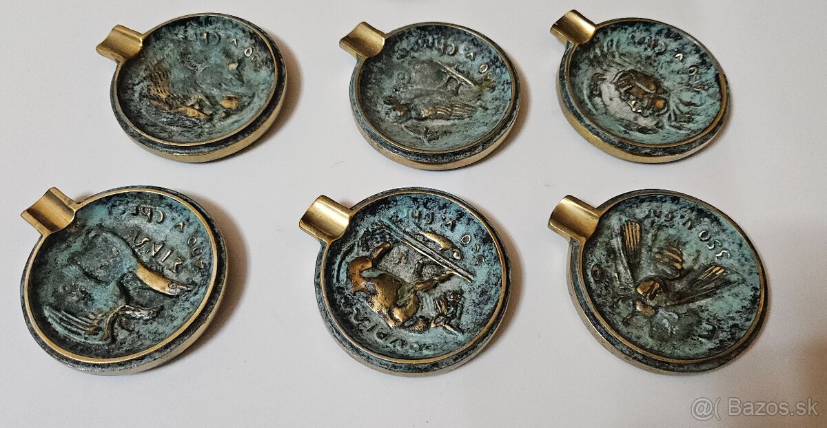 Mosadzné popolníky - 3