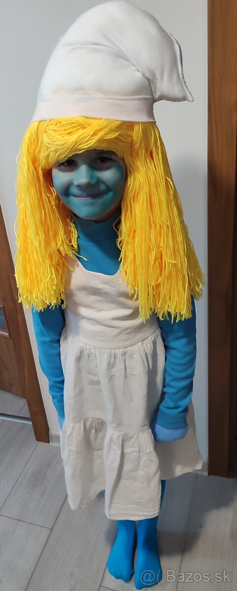 Detský kostým /šmolinka - 3