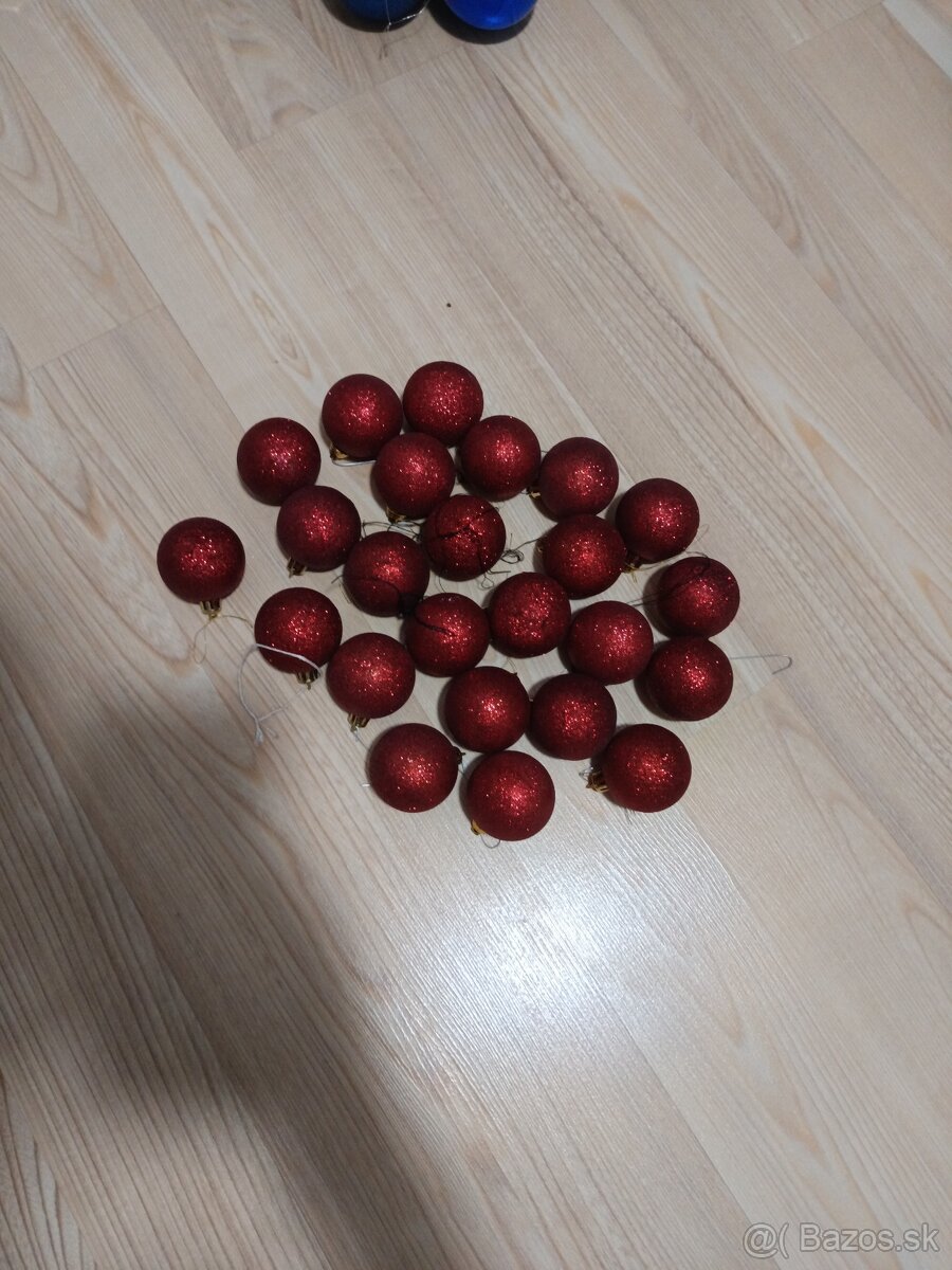 Vianočné gule, vianočná výzdoba na stromček, okráda dekoráci - 3