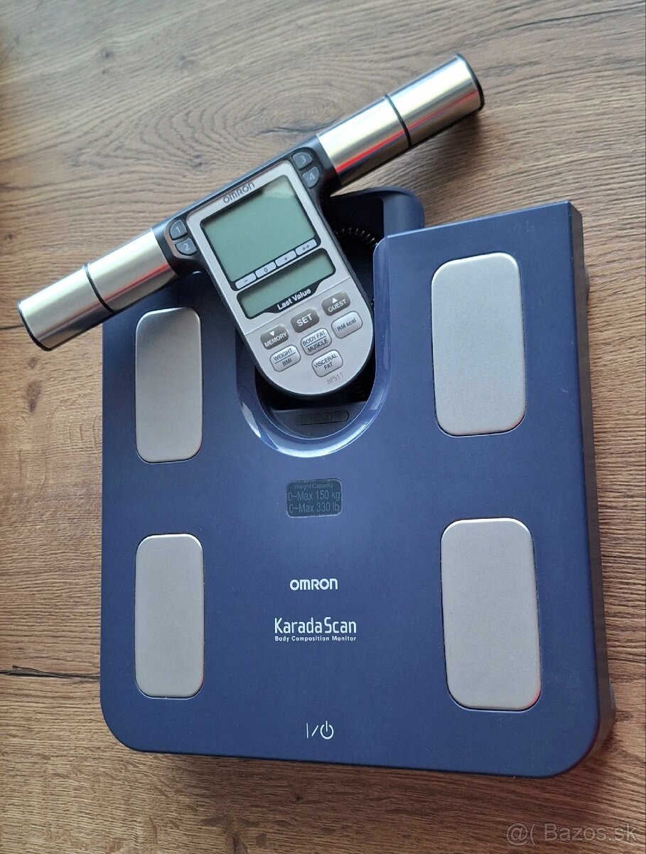 OMRON Monitor skladby tela s lekárskou váhou BF511-B - 3