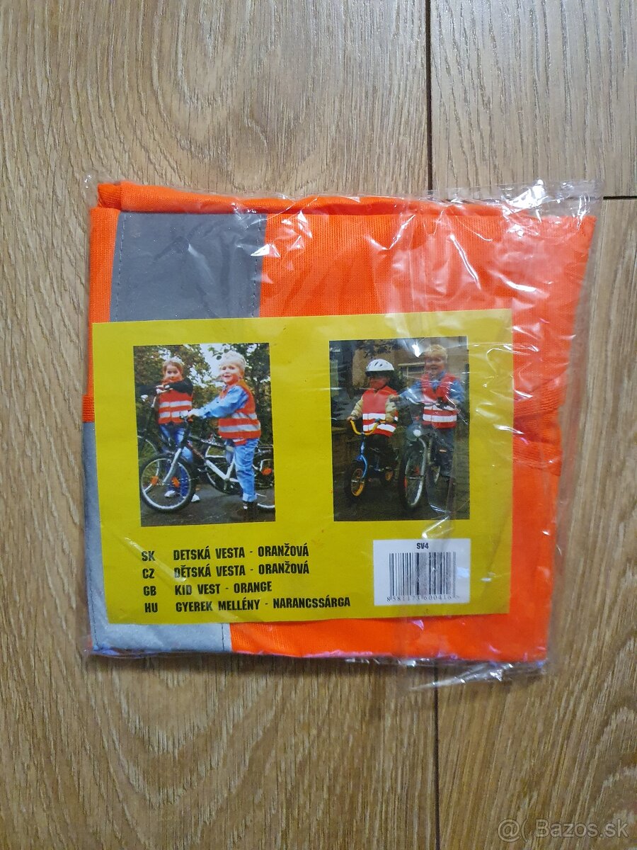 Detská reflexná vesta - lyže snowboard - 3