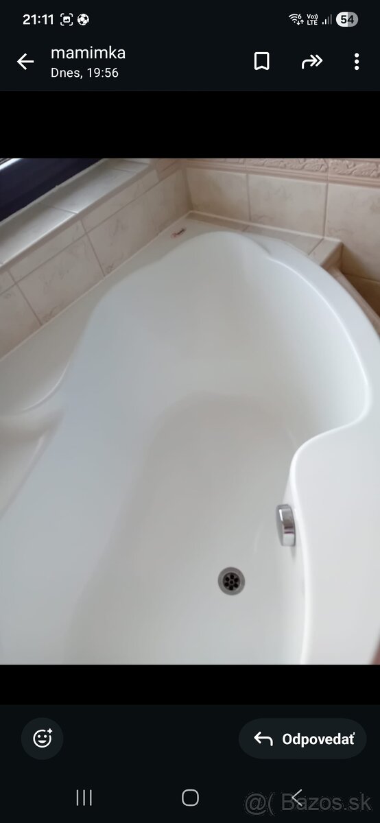 Rohová vaňa 140 x 103 - 3