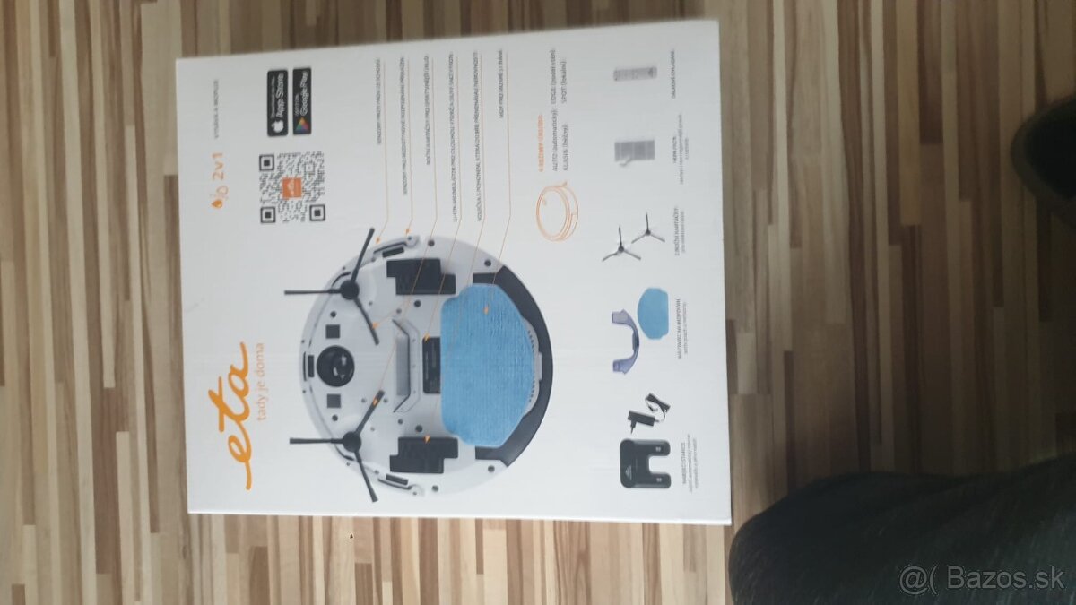 Robotický vysávač ETA ružový - 3